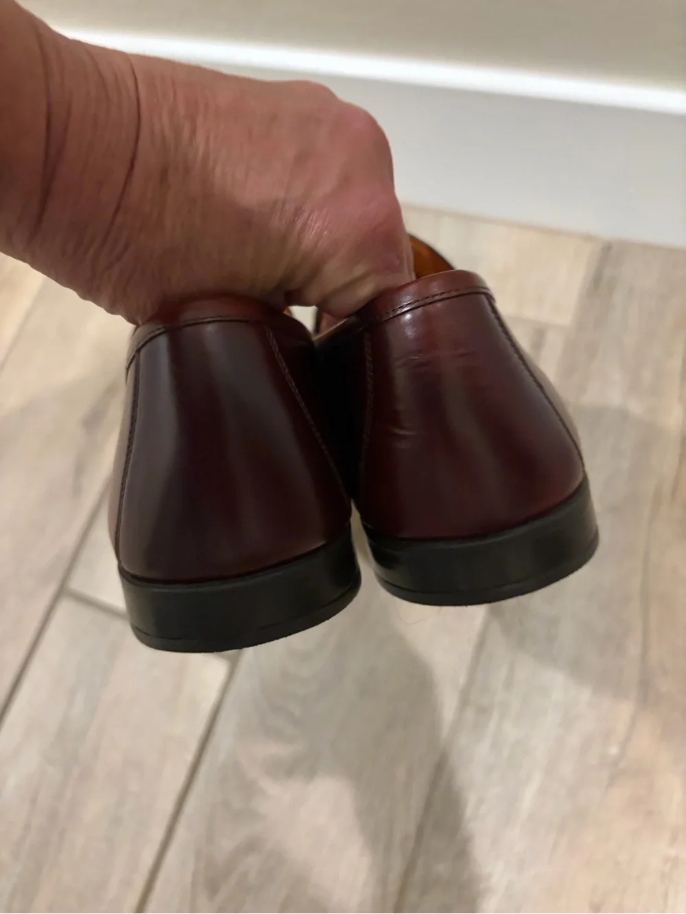 Magnanni for Neiman Marcus leather horsebit loafers men’s size 11